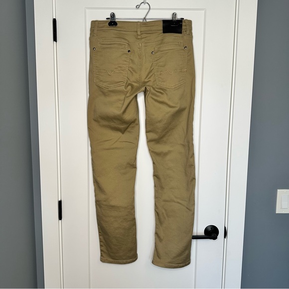 Men's Tan Casual Pants - Picture 2 of 6